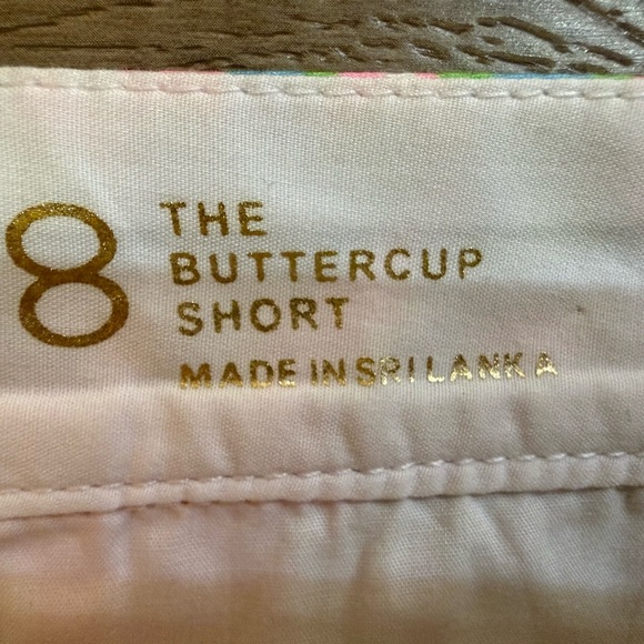 Lilly Pulitzer Buttercup Shorts in Hibiscus Stroll Size 8 - Picture 14 of 16